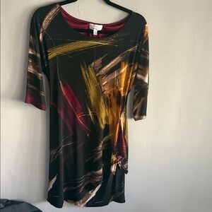 Signature by Robbie Bee Sapphire Blue Midi Dress